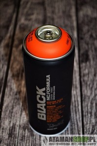 MONTANA farba BLACK  BLK400 - 2075 Pure Orange