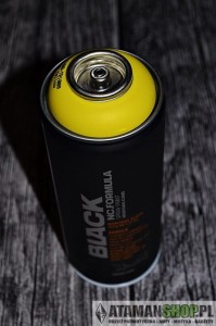 MONTANA farba BLACK BLK400-TR1000 True Yellow