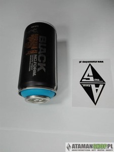 FARBA montana cans black 150 niebieski 150ML ATAMANSHOP.PL