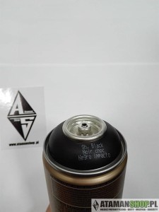 FARBA montana cans gold 400 59000 sh. black czarny 400ML