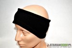 Opaska Zimowa Sportowa polarowa czarna