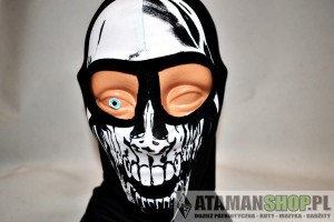 Kominiarka czarna skull