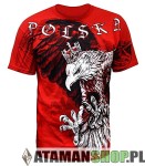 Koszulka patriotyczna męska Tysiące serc, jedno bicie