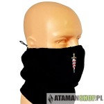 Komin polarowy BANDANA Polska szczerbiec miecz