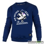 Bluza uliczna Run motherf granatowa