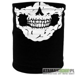 Komin polarowy bandana uliczna Skull zęby
