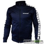 Bluza uliczna rozpinana zip lampas logo