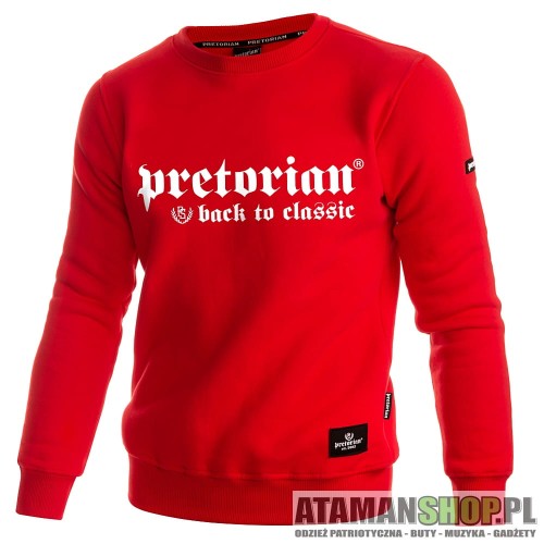 Bluza Pretorian Back to classic! - czerwona.jpg