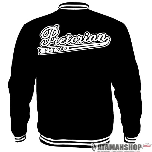 Bluza bejsbolówka Pretorian Est. 2003 - czarna6.jpg