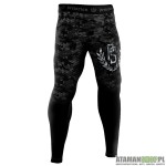 Spodnie Leginsy termo Dark Camo