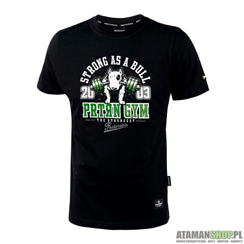 Koszulka Pretorian Strong as a Bull! - czarna1.jpg