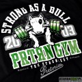 Koszulka Pretorian Strong as a Bull! - czarna2.jpg