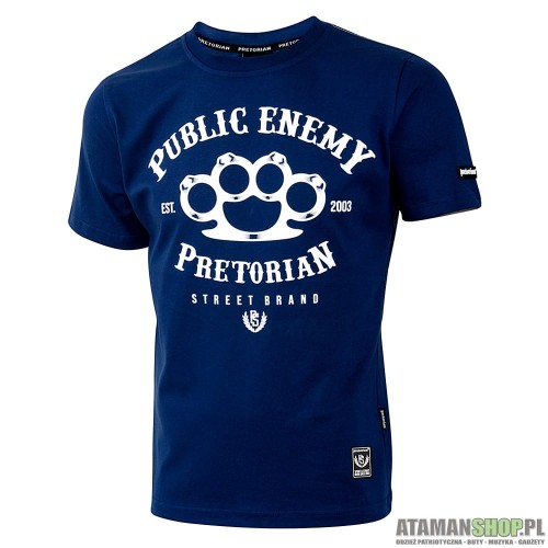 Koszulka Pretorian Public Enemy - granatowa1.jpg