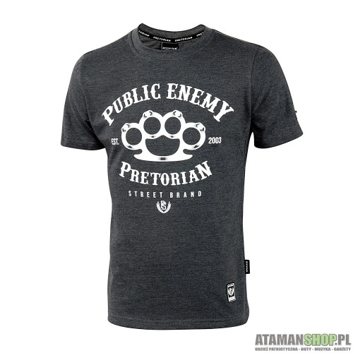 Koszulka Pretorian Public Enemy - grafitowa1.jpg