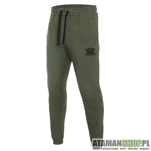 SPODNIE DRESOWE PRETORIAN PUBLIC ENEMY KHAKI - ŚCIĄGACZ1.jpg