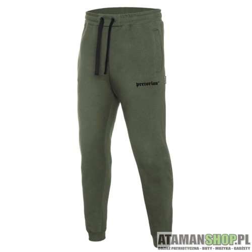 SPODNIE DRESOWE PRETORIAN LOGO KHAKI1.jpg