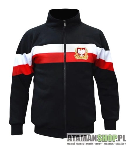 BLUZA PATRIOTYCZNA ROZPINANA CZARNA PASY1.jpg