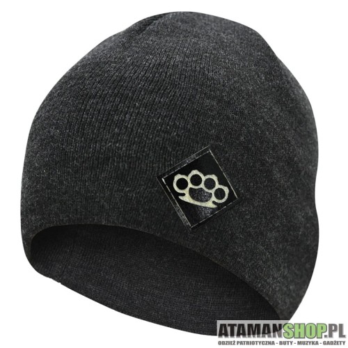 CZAPKA ZIMOWA AKRYLOWA EXTREME ADRENALINE KNUCKLE BLACK - GRAFITOWA1.jpg