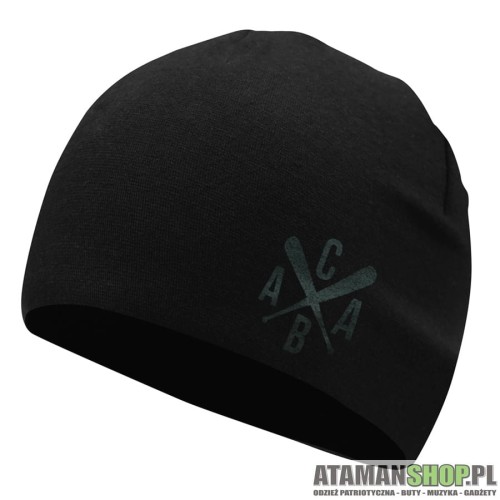 CZAPKA ZIMOWA EXTREME ADRENALINE ACAB - CZARNO CZARNA1.jpg
