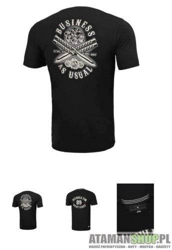 Koszulka Business as Usual Czarna1.jpg