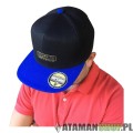 Czapka SNAPBACK PROUD TO BE POLISH czarna z niebieskim daszkiem1.jpg