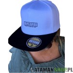 Czapka snapback proud to be Polish niebieska