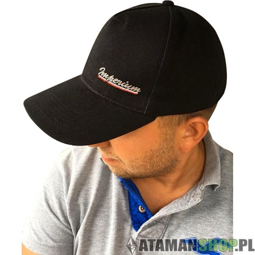 Czapka z daszkiem KLASYCZNA czarna HAFT Imperium1.jpg