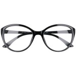 Okulary zerówki damskie kocie