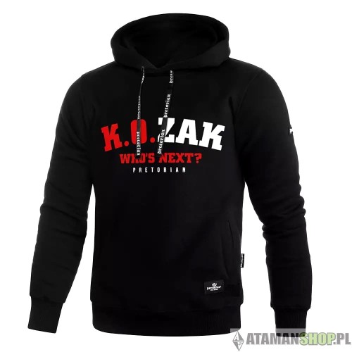 BLUZA Z KAPTUREM PRETORIAN K.O.ZAK - CZARNA1.jpg