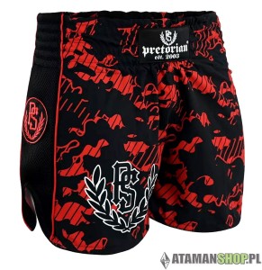 Spodenki Muay Thai red camo