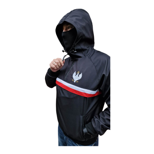 KURTKA KANGURKA Z ORŁEM Z WBUDOWANĄ KOMINIARKĄ1.jpg