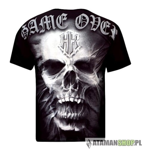 koszulka Game Over skull fighter1.jpg