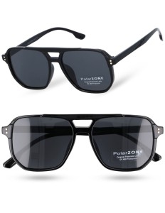 Męskie okulary polaryzacyjne pilotki
