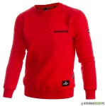 Bluza bez kaptura małe logo czerwone