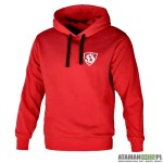 Bluza z kapturem Hooligans czerwona