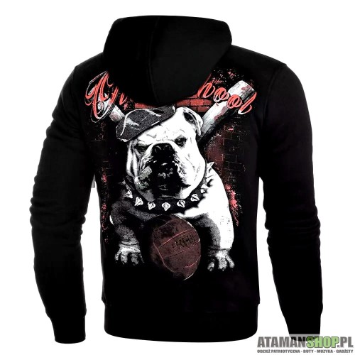 bluza z kapturem old school pies1.jpg