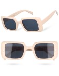 OKULARY PRZECIWSŁONECZNE damskie PROSTOKĄTNE retro