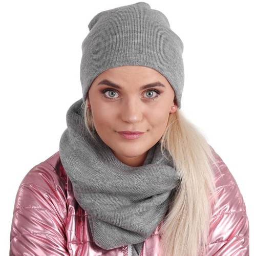 KOMPLET czapka krasnal i komin sportowe