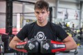 Rękawice bokserskie treningowe ze skóry naturalnej DBX PRO BUSHIDO 14 OZ sportowe
