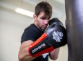 Rękawice bokserskie treningowe ze skóry naturalnej DBX PRO BUSHIDO 14 OZ sportowe