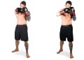 Rękawice bokserskie treningowe ze skóry naturalnej DBX PRO BUSHIDO 14 OZ sportowe