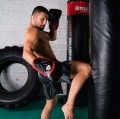 Rękawice bokserskie z systemem Wrist Protect BB4-14oz sportowe