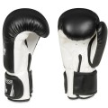 Rękawice Bokserskie Sparingowe Czarno - Białe DBX BUSHIDO 10 OZ - 12 OZ