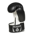Rękawice Bokserskie Sparingowe Czarno - Białe DBX BUSHIDO 10 OZ - 12 OZ