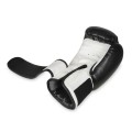 Rękawice Bokserskie Sparingowe Czarno - Białe DBX BUSHIDO 10 OZ - 12 OZ