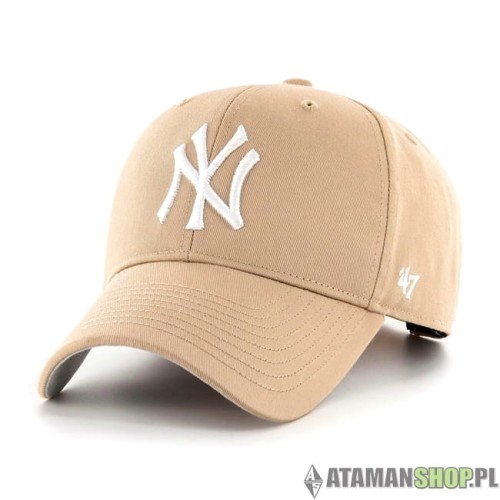 czapka MLB New York Yankees Raised Basic 47 MVP piaskowa1.jpg