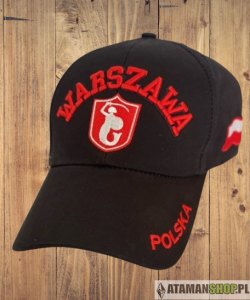 Czapka Polska Warszawa Syrenka