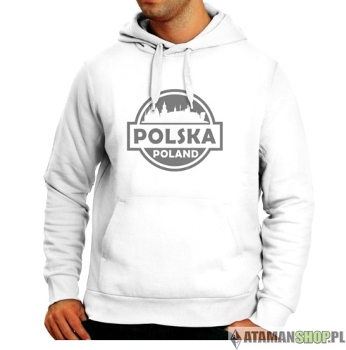 Bluza z kapturem Polska City Koło biala.jpg