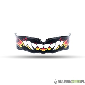 Ochraniacze zębów szczęka kły zęby ogień