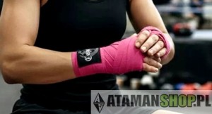 Owijki Bandaże półelastyczne 4 metry różowe